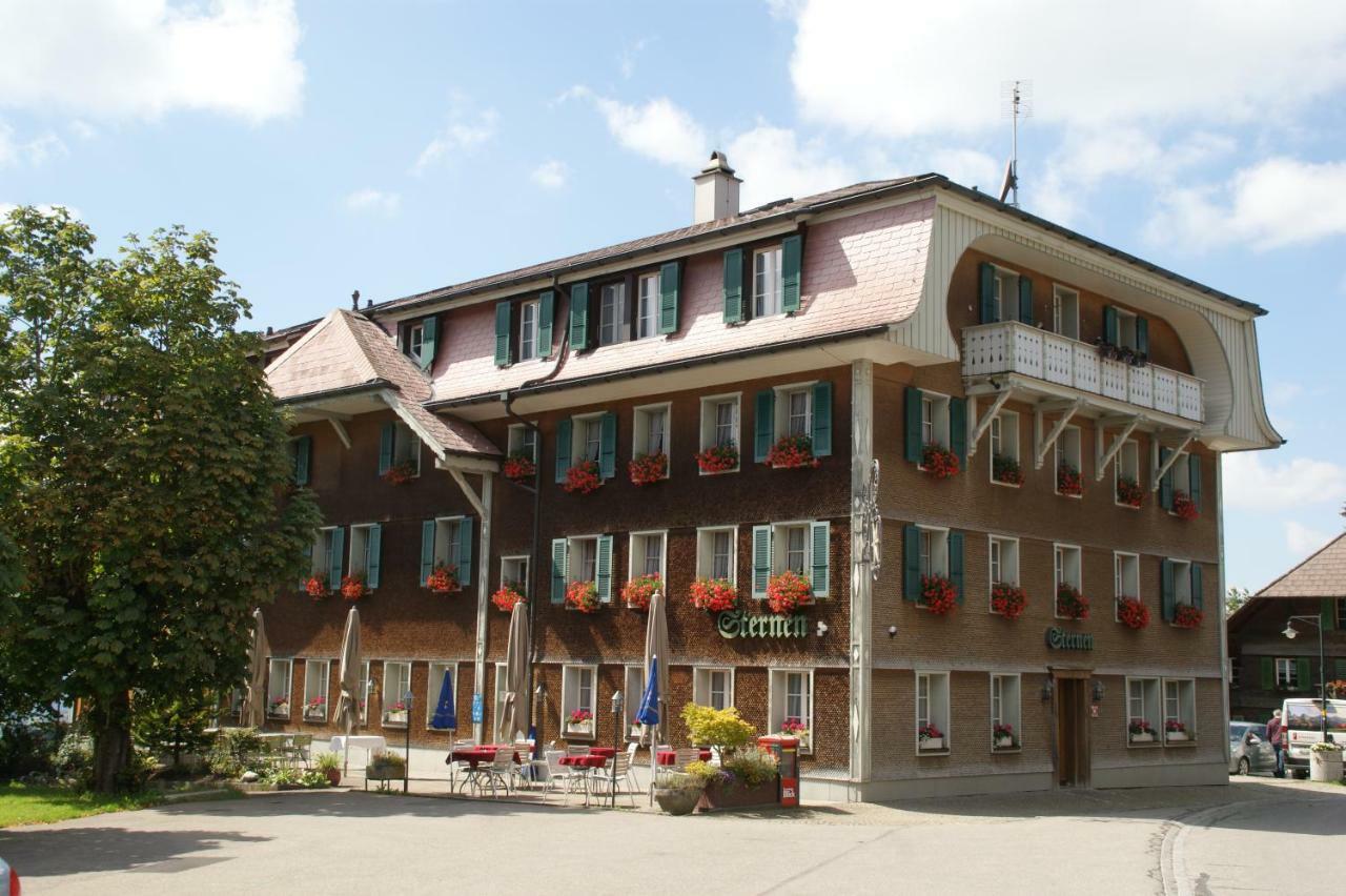 Hotel Restaurant Sternen Guggisberg Exterior photo